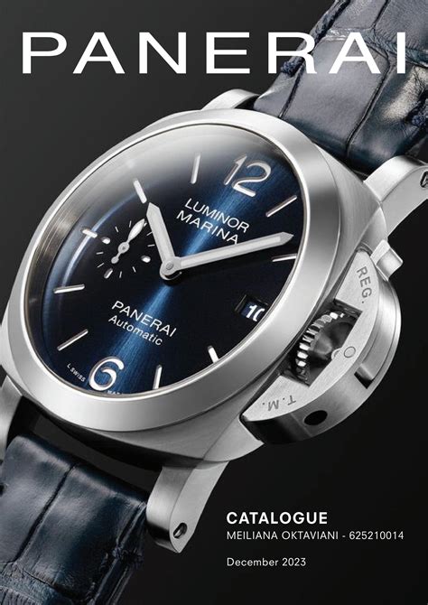 panerai catalogue|panerai model list.